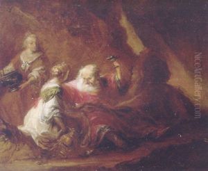 Lot And His Daughters, Sodom And Gomorrah Beyond by Matthias Scheits