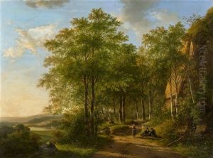 Sommerlandschaft Im Maas-tal Sommerlandschaft Im Maas-tal