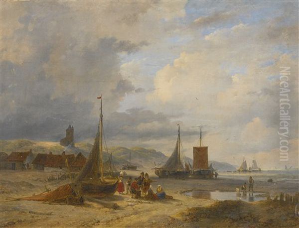 Coastal View Near Scheveningen - view 1