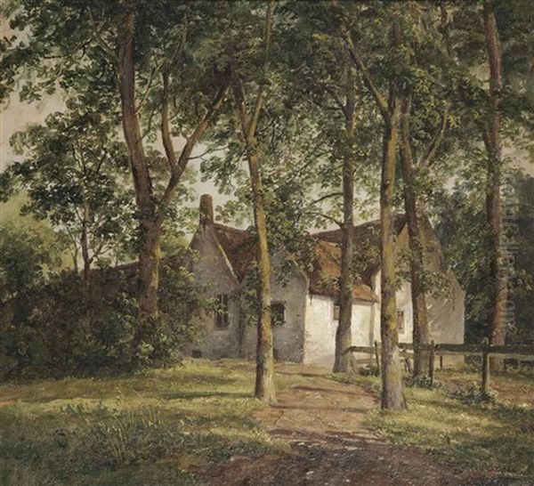 A Farmhouse Under The Trees - view 1