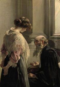 Le Consultation by Auguste Bourotte