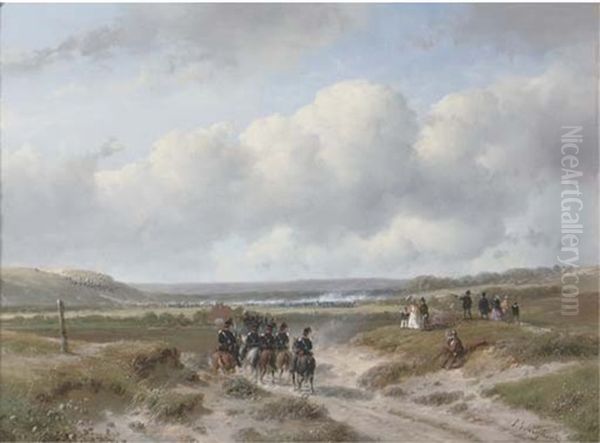 Calvary On Its Way To The Ten-day Battle Near Hasselt - view 1