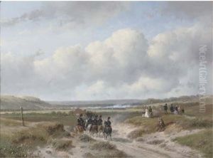 Calvary On Its Way To The Ten-day Battle Near Hasselt Calvary On Its Way To The Ten-day Battle Near Hasselt
