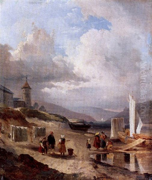 Flusslandschaft - view 1