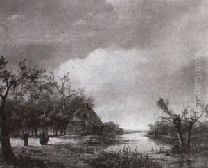 Niederlandische Fluslandschaft Niederlandische Fluslandschaft