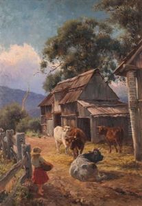 Farm Near The Foothills Of Mount Dandenong Farm Near The Foothills Of Mount Dandenong