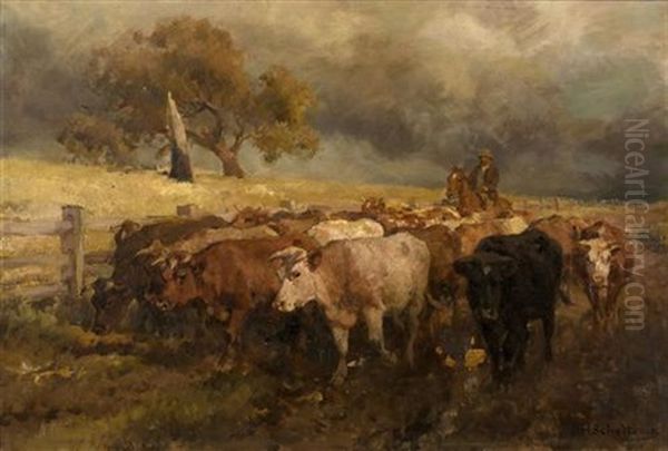 Herding The Cattle - view 1