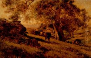 On The Toolern Creek Near Melton, Victoria by Jan Hendrik Scheltema
