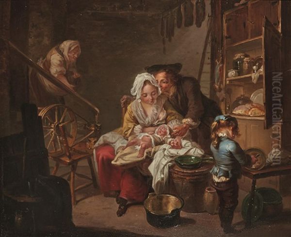 Famille Dans Un Interieur - view 1