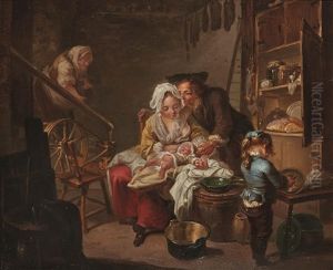 Famille Dans Un Interieur Famille Dans Un Interieur