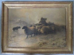 Le Troupeau by August Friedrich Albrecht Schenck