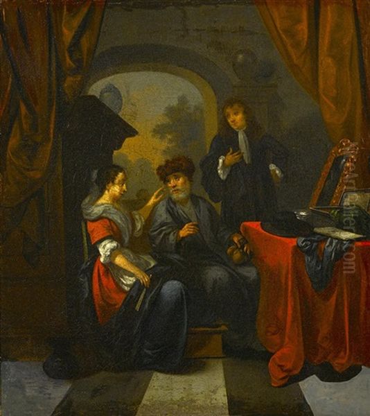 Figures In An Interior - view 1