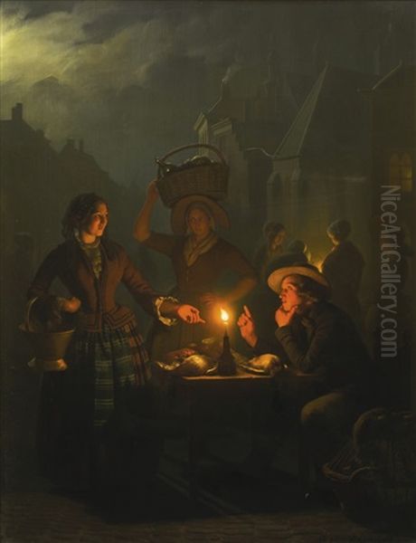 Night Market At The Groenmarkt, The Hague - view 1