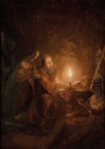 Die Versuchung Des Heiligen Antonius (de Verzoeking Van De Heilige Antonius) by Petrus van Schendel