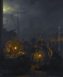 Dutch Market By Moonlight