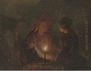 The Fish Market by Petrus van Schendel