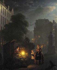 Night Market In Antwerp