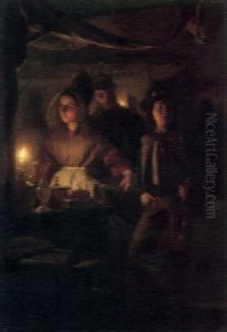 A Candlelit Street Market