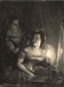 The Boudoir by Petrus van Schendel