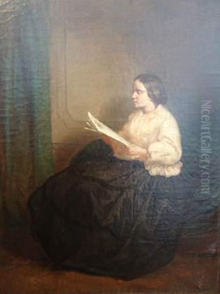 Jeune Femme Lisant - view 1