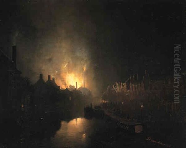 Fire At The Hague - view 1