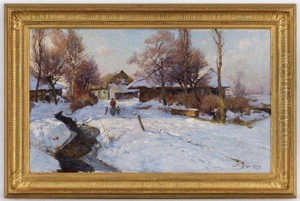 Paysage Enneige - view 1