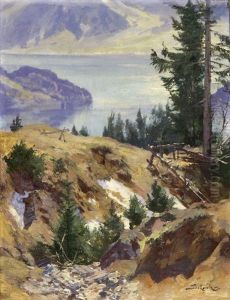 Blick Von Romiti-felsentor Auf Vitznauer-nase Blick Von Romiti-felsentor Auf Vitznauer-nase