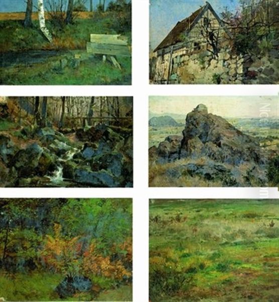 Paysage De Riviere (+ 5 Others; 6 Works) - view 1