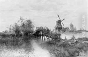 Hollandische Kanallandschaft Hollandische Kanallandschaft