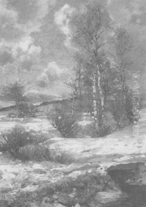 Letzter Schnee by Jacques Matthias Schenker