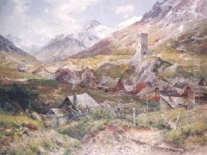 Blick Auf Hospenthal Bei Andermatt Blick Auf Hospenthal Bei Andermatt
