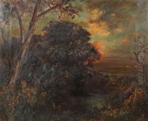 Campagna Bei Rom by Hans Friedrich Emanuel Van Schennis