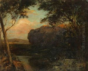 Seelandschaft Vor Romischer Architekturkulisse by Hans Friedrich Emanuel Van Schennis