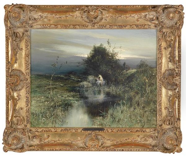 Nymphe In Landschaft - view 1