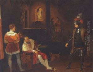 Niels Ebbesen Udfordrer Grev Gert by Frederik Schepelern