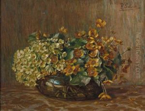 Blumenstillleben by Rosa Scherer