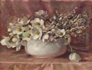 Fruhlingsboten In Weiser Schale by Rosa Scherer