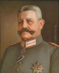 Portrat Von Paul Von Hindenburg