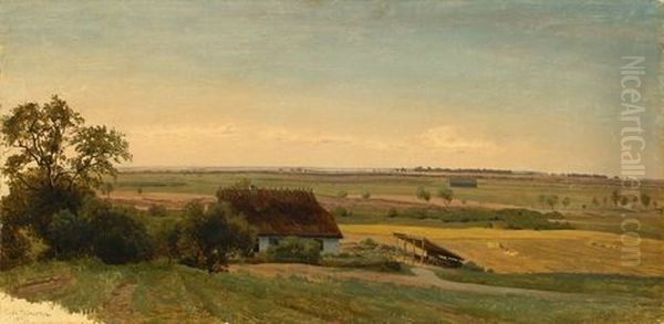 Weite Landschaft Mit Bauernhaus - view 1