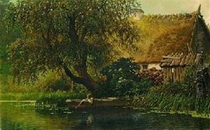 Landschaft Mit Boot