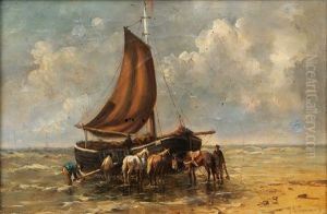 On The Beach Of Scheveningen
