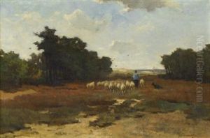Herder With Sheep Herder With Sheep
