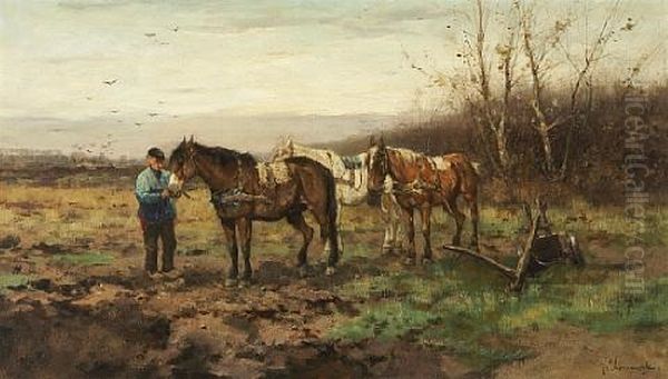 Tethering The Plow Horses - view 1