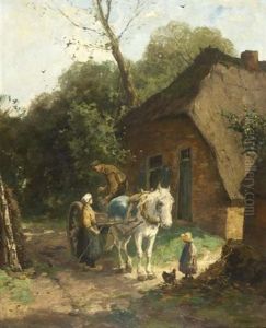 Return From Market by Johan Frederik Cornelis Scherrewitz