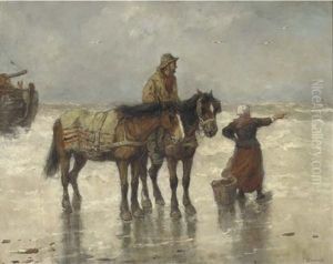 Op Den Uitkijk: Awaiting The Return by Johan Frederik Cornelis Scherrewitz