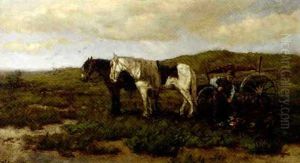 Collecting Ash From The Fire by Johan Frederik Cornelis Scherrewitz