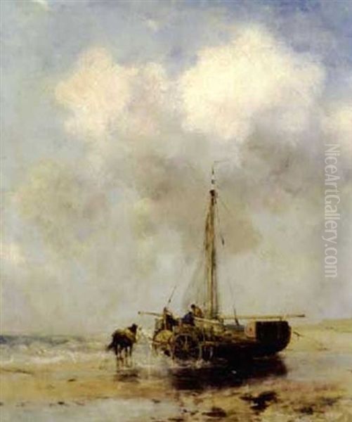 Bomschuit On Scheveningen Beach - view 1