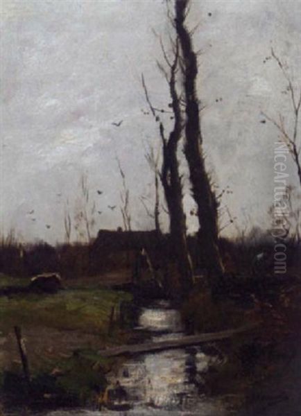 A Woodcutter At Work - view 1