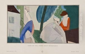 Robes De Paul Poiret Selon Boussingault by Jean-Louis Boussingault