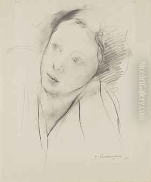 Femme Accoudee - view 1